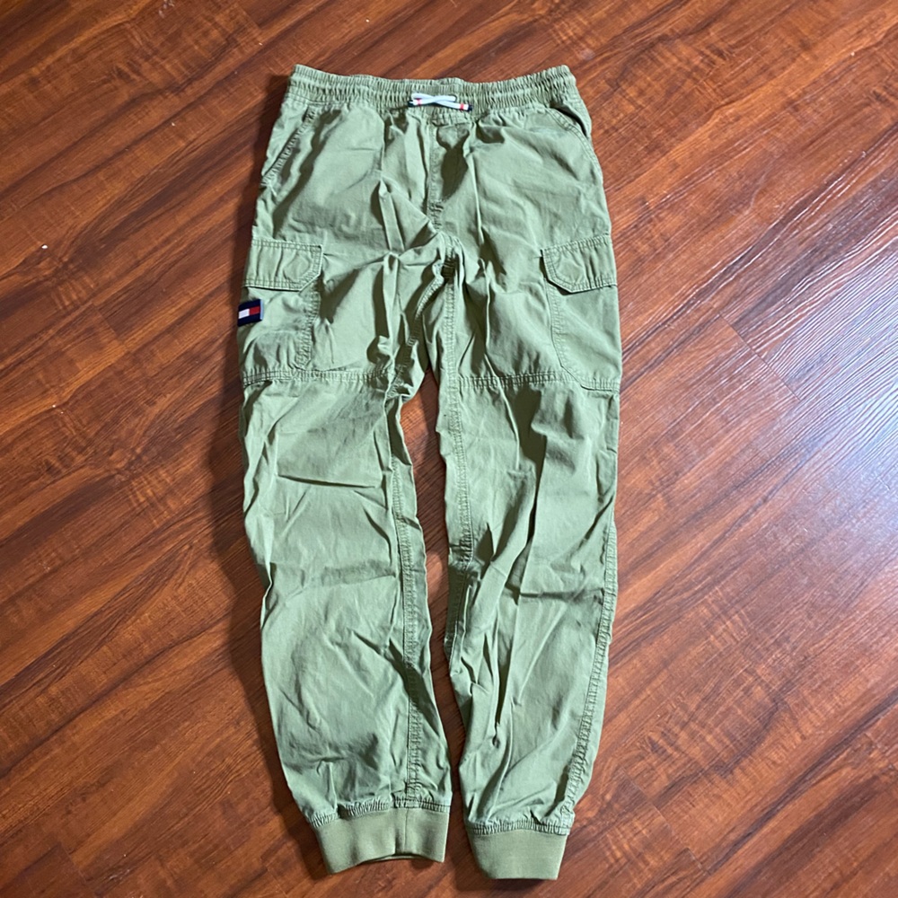 Tommy Hilfiger Olive Green Cargo Pants